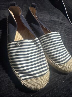 Lauren Ralph Lauren Women's Cameryn Nappa Espadrilles Flats size 10